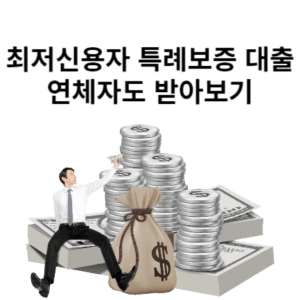 최저신용자 특례보증 대출